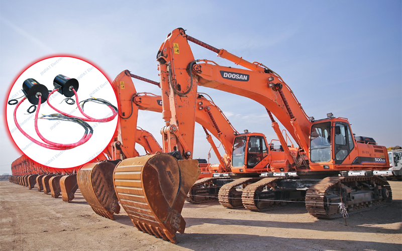 High-Voltage Slip Rings for Electric Excavators: Reliable Power Transmission