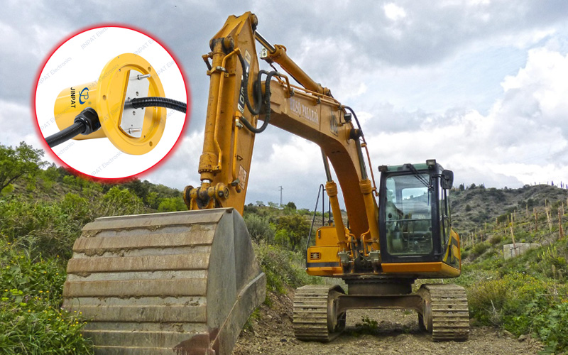 JINPAT Electronics Excavator Conductive Slip Rings Introduction