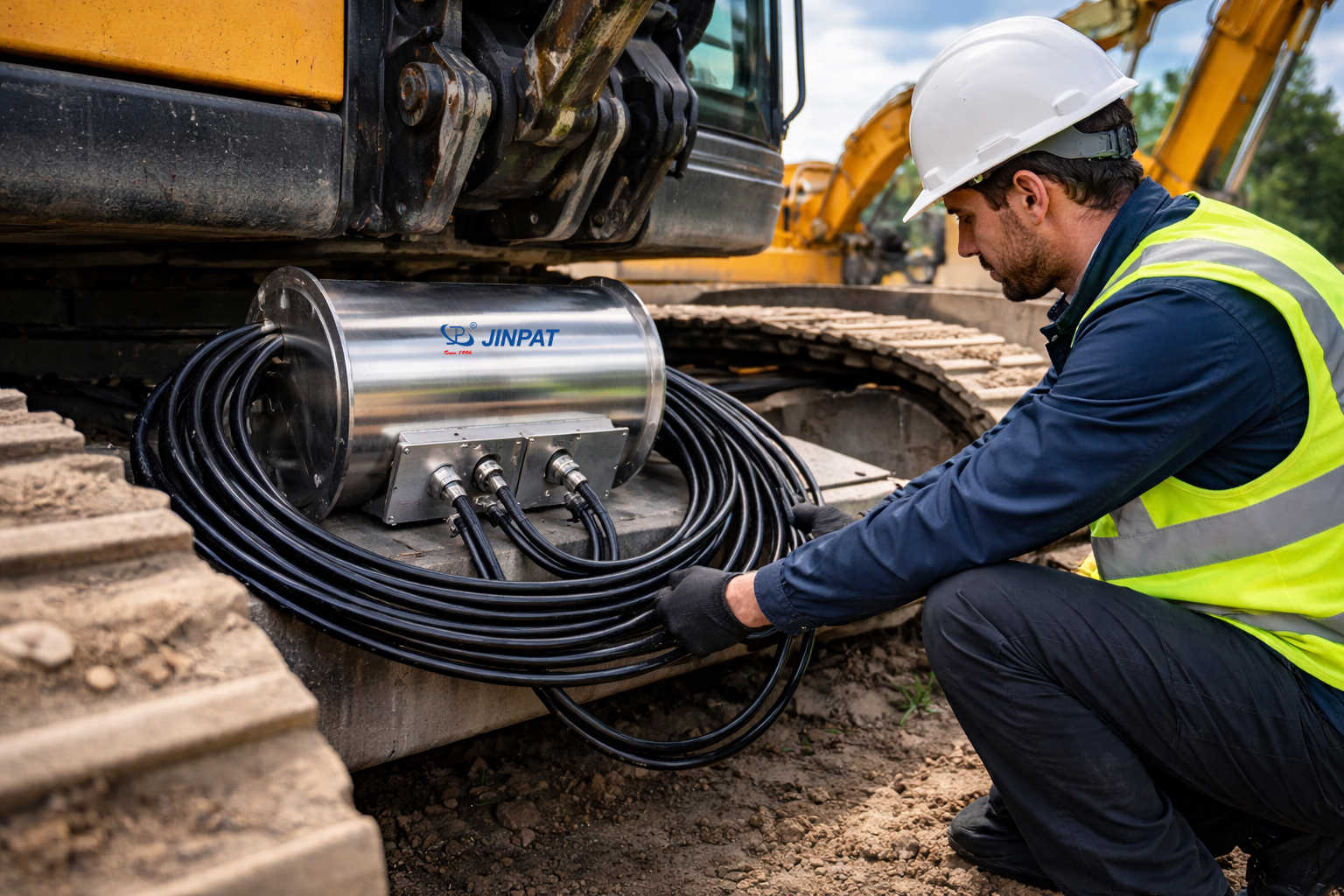 Excavator Slip Rings