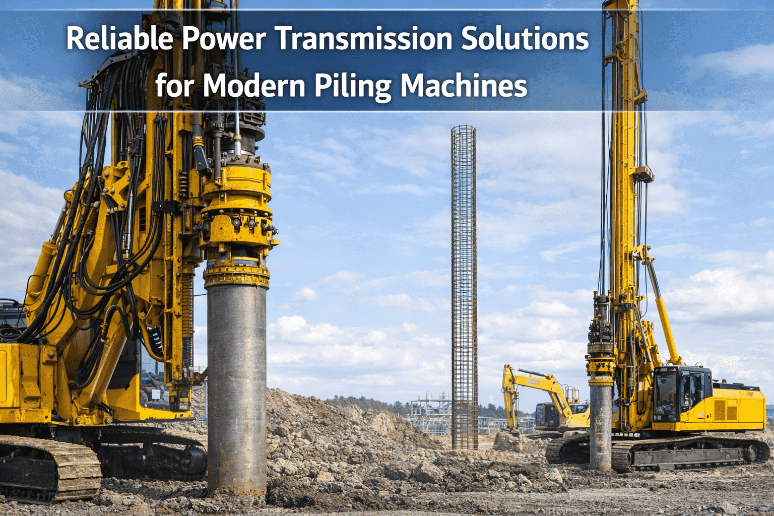Reliable Power Transmission Solutions for Modern Piling Machines